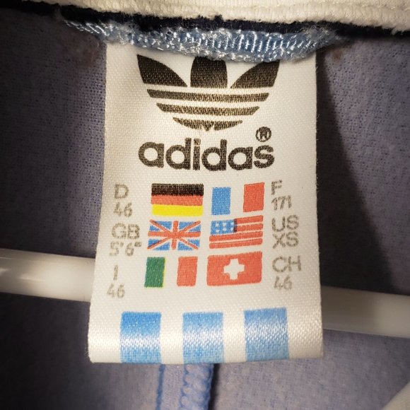 Vintage Blue Adidas Hoodie - Picture 3 of 5